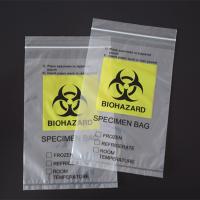 Factory medical laboratory plastic biohazard pathology specimen bags E